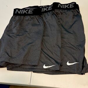 3 pairs of Nike Dark Gray Athletic Shorts NOT AVAILABLE